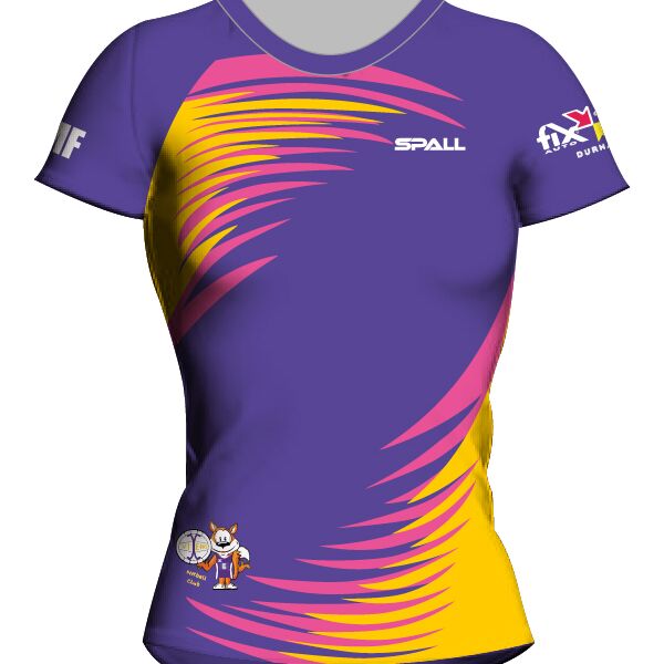Vixens Netball Foxy Tots T-Shirt Adults Thumbnail